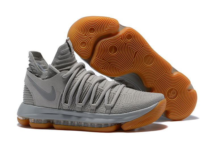 scout Furious point Nike Zoom KD X 10 Men Basketball Shoes Light Grey All New - perfect for  running even in somewhat difficult terrain - StclaircomoShops
