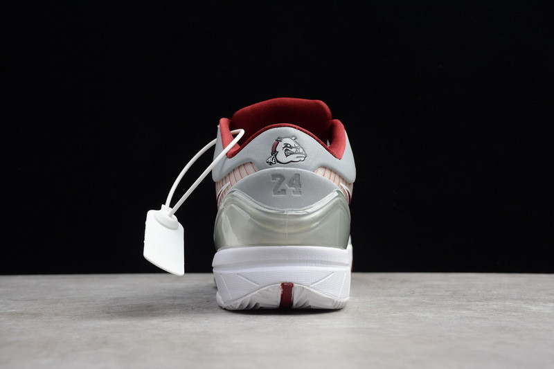 Nike Zoom Kobe IV Protro Grey White Red Basketball Shoes AV6339