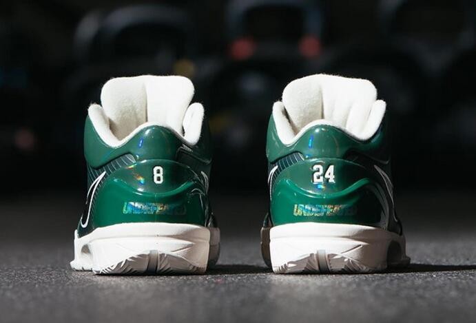 Kobe 4 protro best sale undefeated milwaukee bucks
