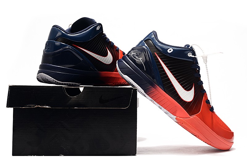 Nike Zoom Kobe IV 4 USA Navy Blue 