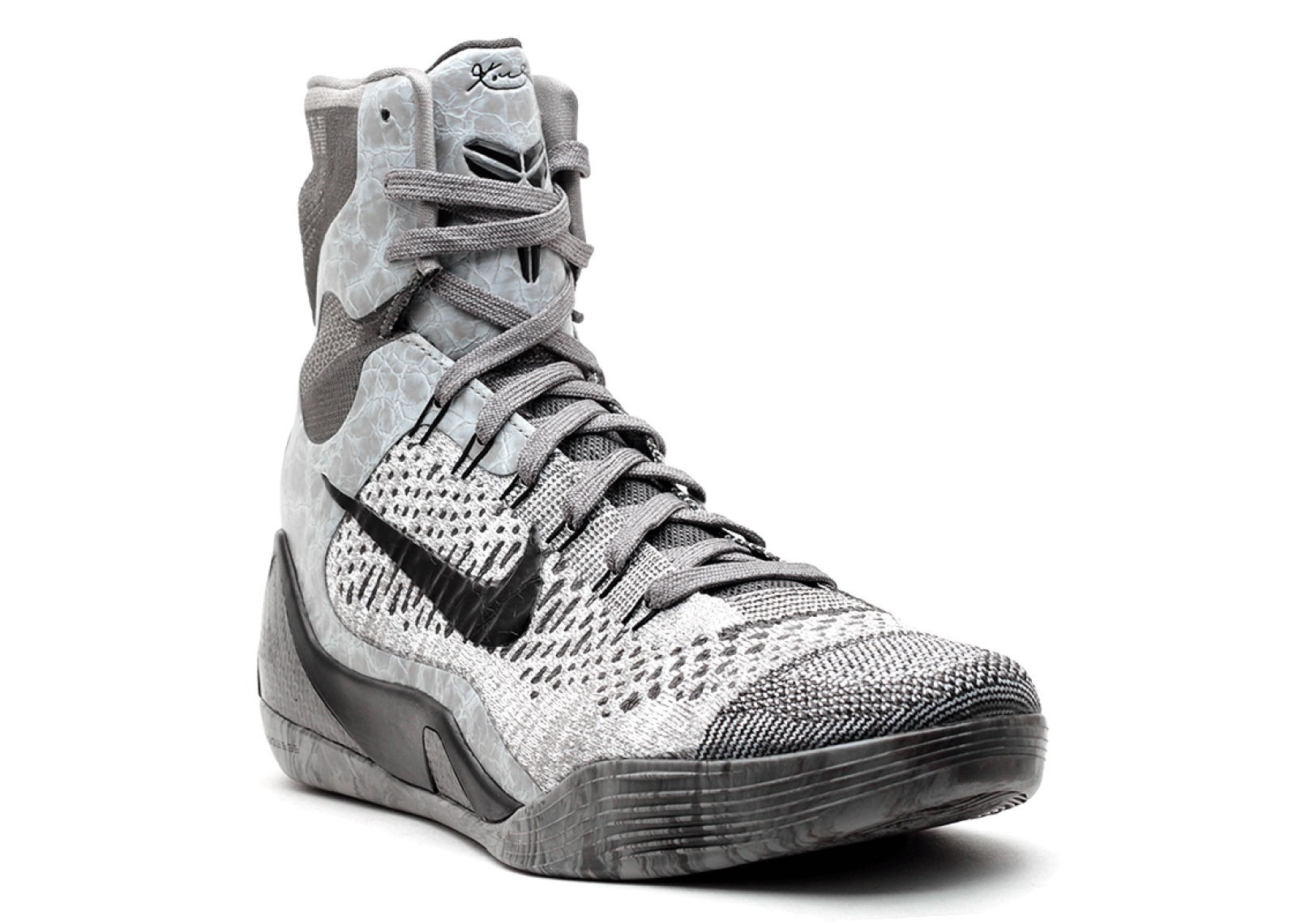 Kobe 9 Elite Detail Midnight Grey Dark Black 630847-003 - StclaircomoShops