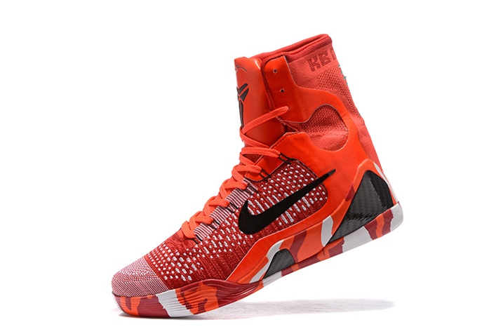Nike kobe 9 mens orange sales