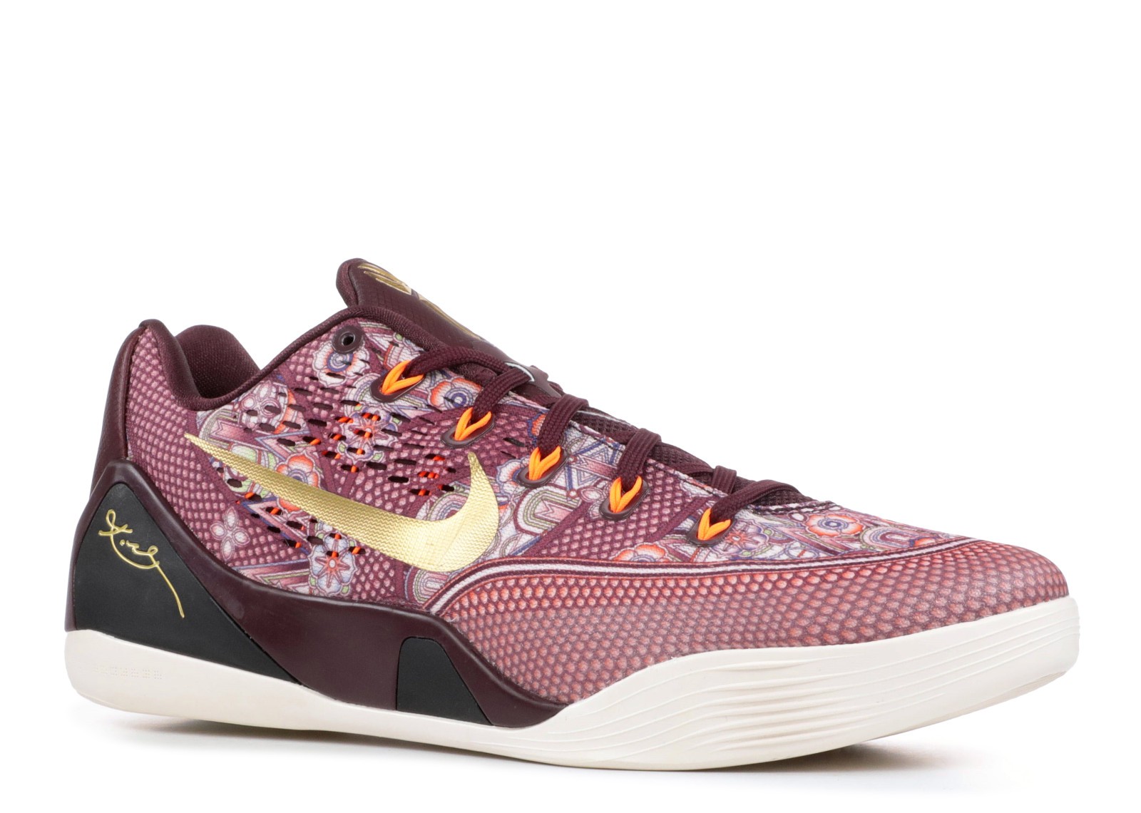 Nike kobe 9 low gold outlet