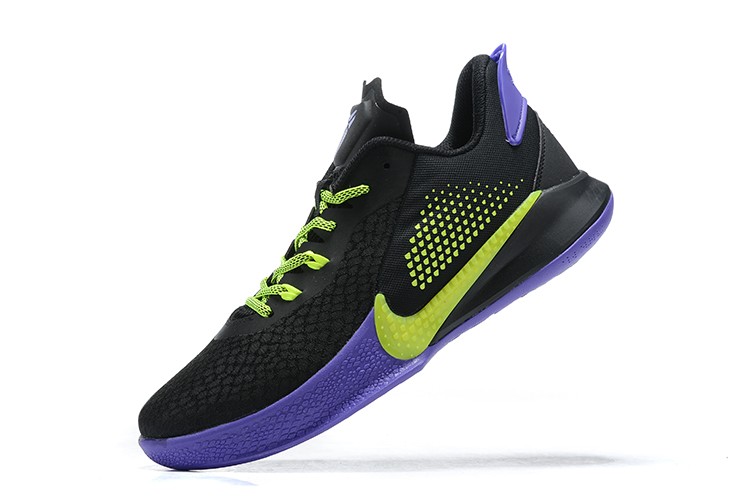 kobe bryant shoes black and purple