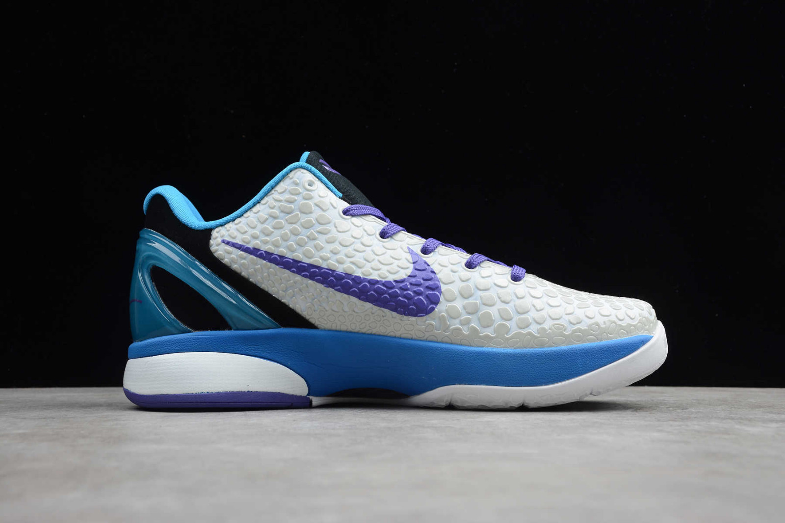 Nike Zoom Kobe 6 White Blue Purple 
