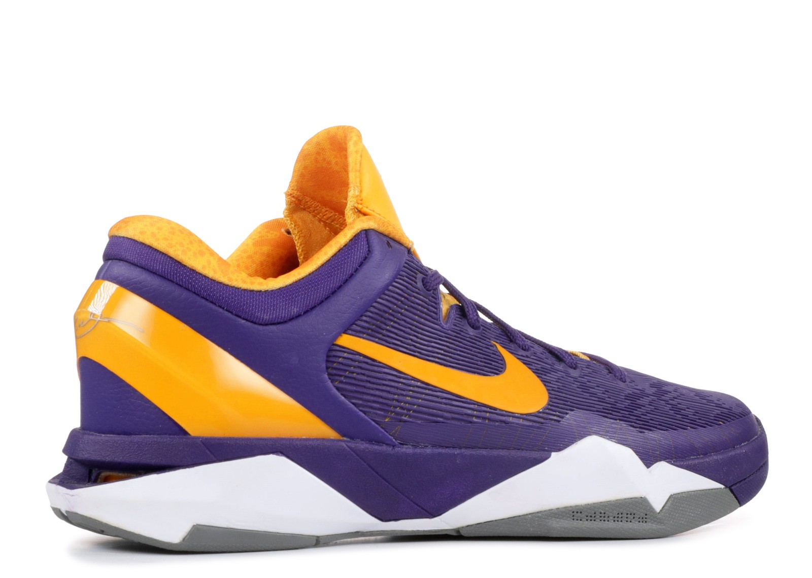 Zoom Kobe 7 System Yin And Yang Crt Clear Purple Gold University White 488371 StclaircomoShops youth nike soccer shoes orange and blue dress 501 Zoom Kobe VII