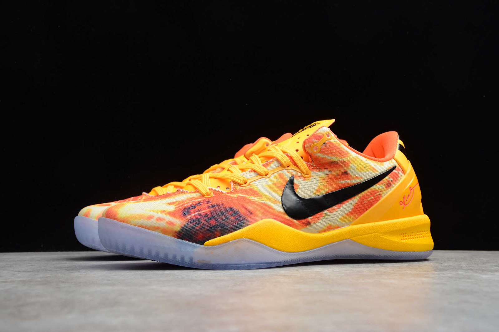 where can i find air jordan team 1 shoes Nike Zoom Kobe 8 System Spark Laser Orange Cinnabar Safety Orange 555035 800 GaleriahitShops Zoom Kobe VIII