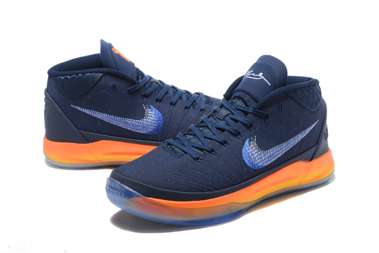 Nike Zoom Kobe XIII 13 ZK 13 Men Basketball Shoes Deep Blue Orange