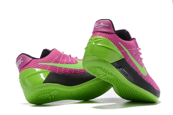 Kobe ad pink and green store
