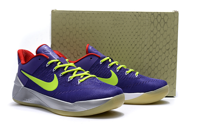 Nike Zoom Kobe 12 AD Purple Yellow Silver Men Shoes - StclaircomoShops -  Valsport Sneakers Magic Run Valsport Sneakers In Suede