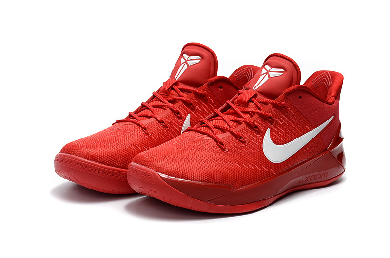 Red and white kobe shoes clearance