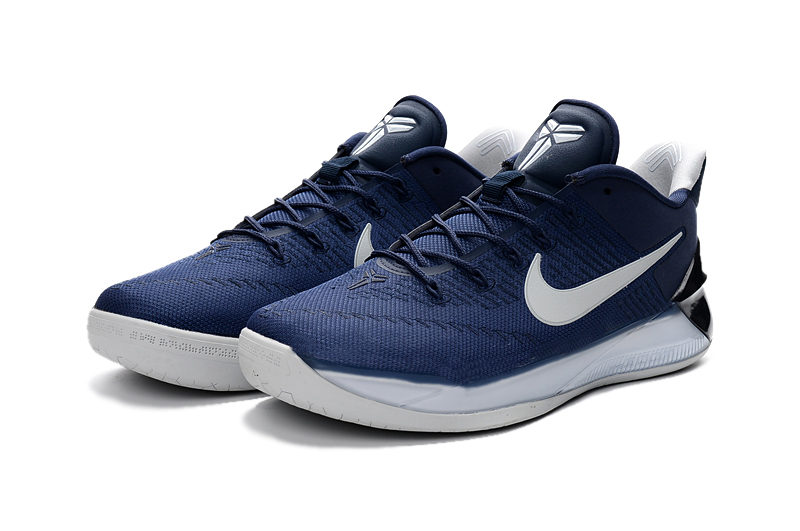 Dark blue best sale basketball shoes