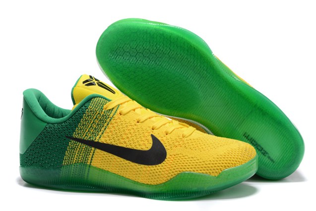 Nike kobe 11 mens green sales