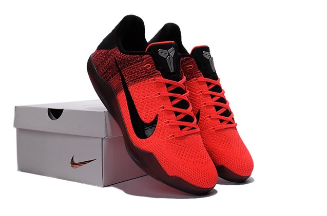 Kobe 11 elite low red top
