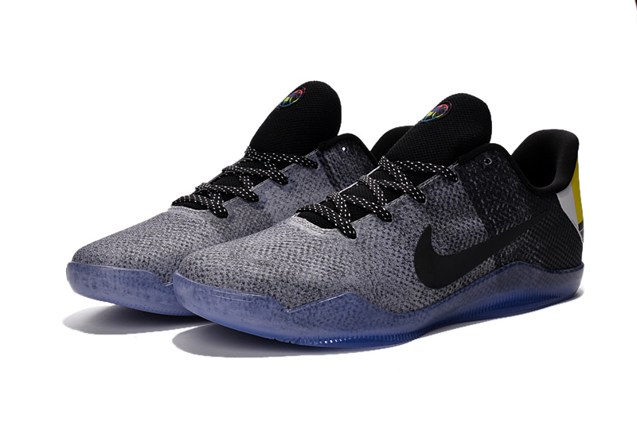 Kobe 11 shop grey black