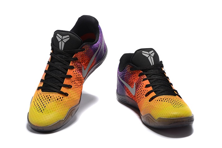 Kobe 11 ELite PE AcmShops Sneakers 121AM0462 Grey Nike Kobe XI Elite Low 11 Men Basketball Sneakers Shoes Purple Yellow Orangecolored Multi Color Limited 824463
