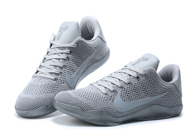 Nike Zoom Kobe XI 11 Elite PE Low Silver Gray Men Basketball Shoes 835649 Kobe 11 ELite PE Titan Halo laga sneakers GmarShops 994