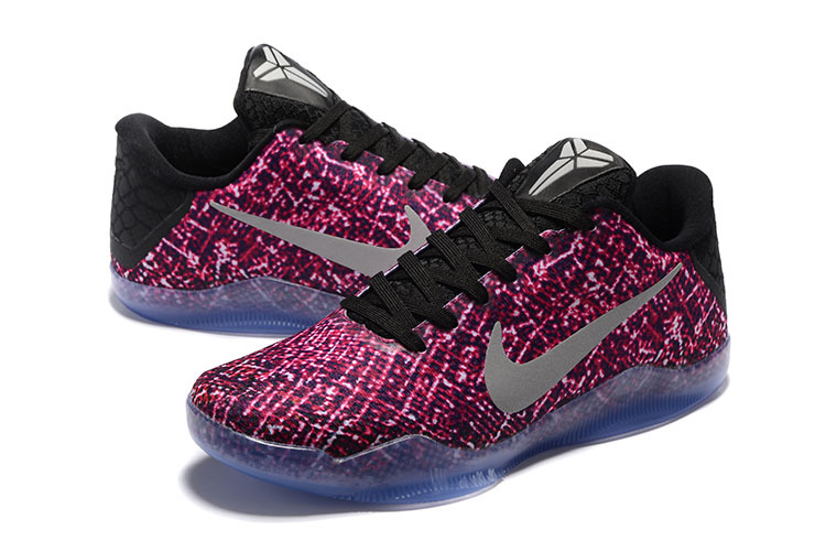 Nike Kobe XI 11 EM 3D Print Purple Black Men Basketball Shoes