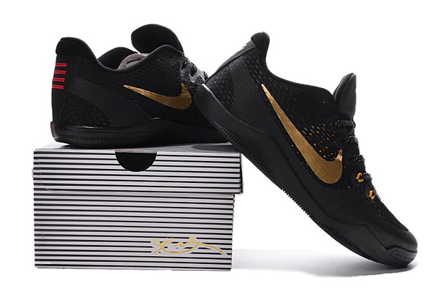 Kobe shoes outlet black gold