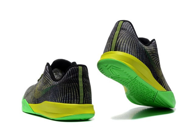 Nike KB Mentality II EP 2 Kobe Bryant Black Green Yellow Men Nike KB Mentality II EP 2 Kobe Bryant Black Green Yellow Men
