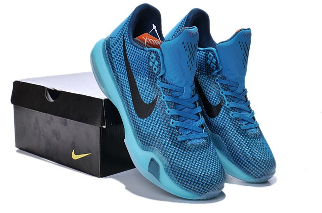 Kobe 10 EP Nike Kobe 10 X EP Low Moon Blue Black Men Basketball