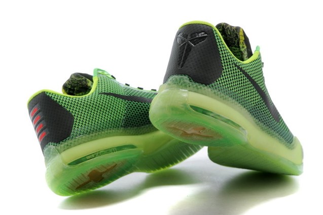 Ariss-euShops Nike 10 X EP Vino Kobe Bryant 2015 Basketball Green Sequoia Volt 745334 333 - nike huarache paris black dress women shoes