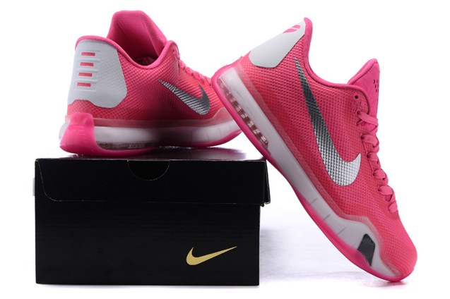 Nike Kobe X 10 Think Pink PE Men Basketball Cream Shoes 745334