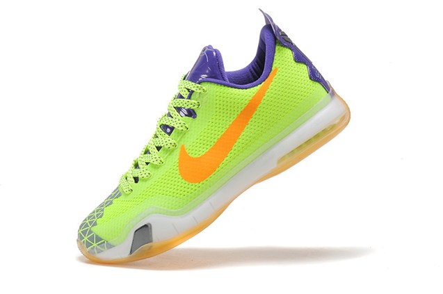 Nike Zoom Kobe X 10 Low Flu Green 