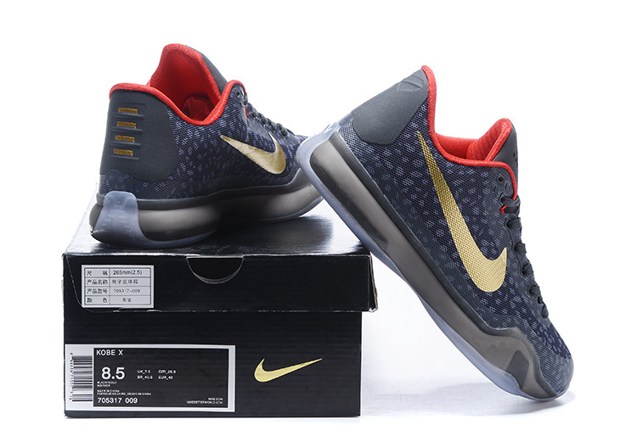 Nike kobe 10 mens grey top