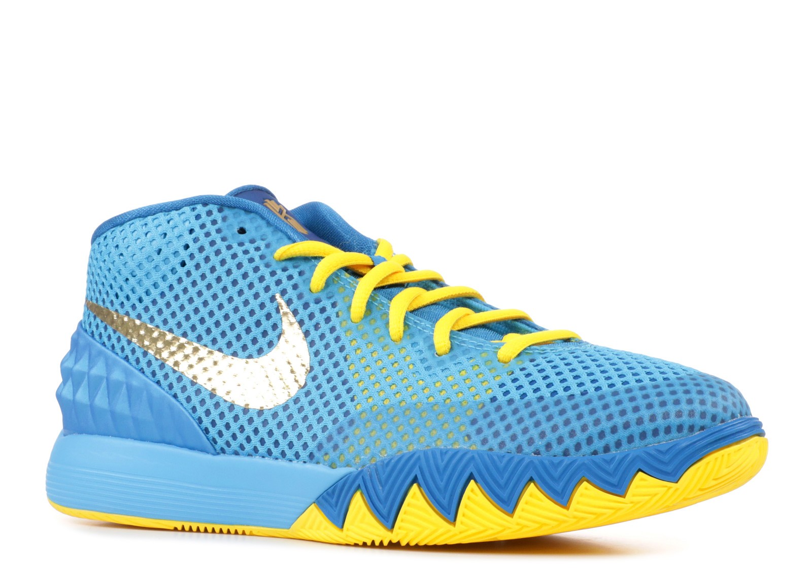 Nike Kyrie 1 Kyrie 1 GS Current Imprl Blue Gold Metallic Cn