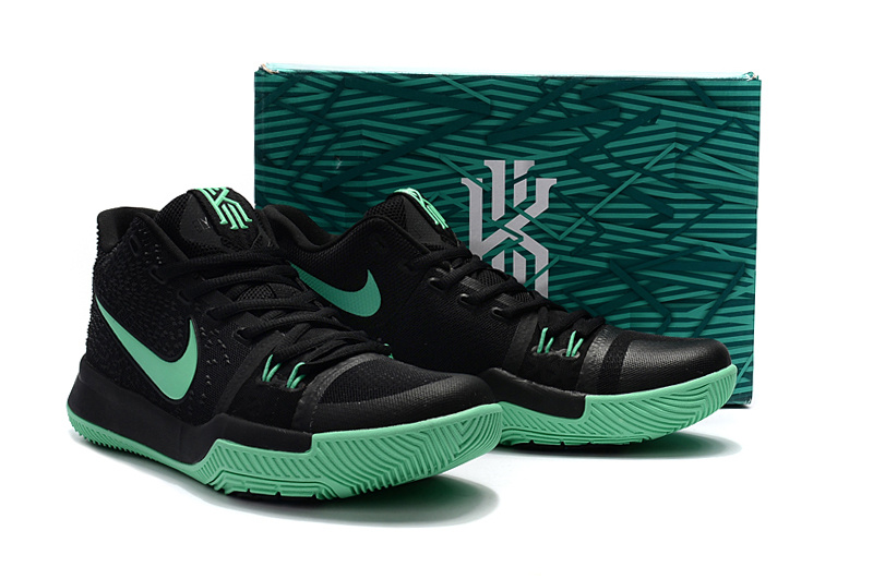 Kyrie 3 green and black store