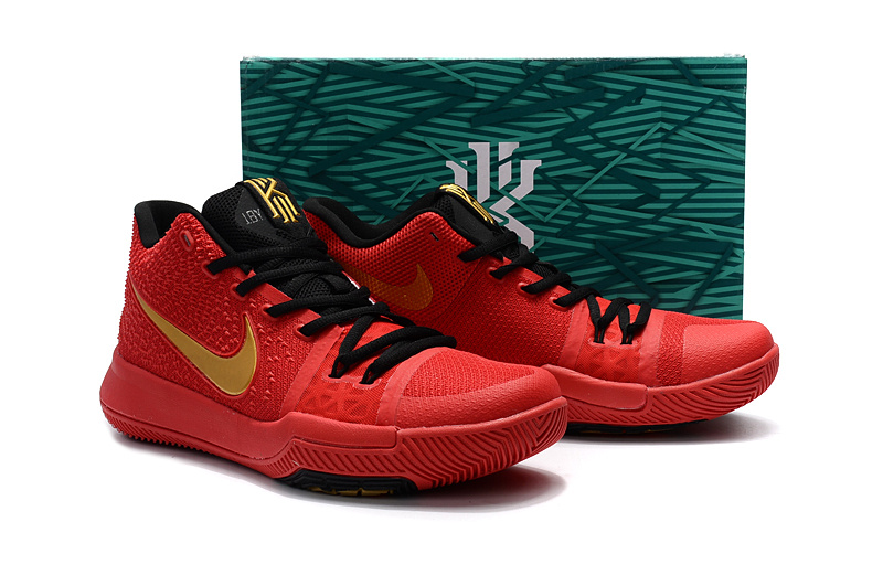 FonjepShops Nike Zoom Kyrie 3 EP Bright Red Unisex Shoes Nike