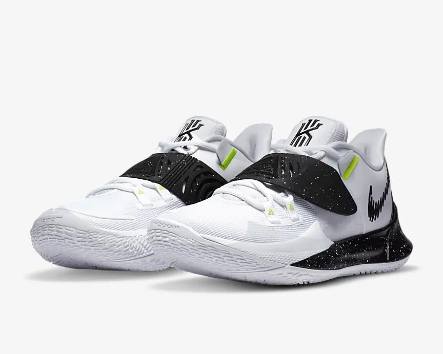 Nike Zoom Kyrie Low 3 Team White Black Metallic Silver CW6228 BvfShops nike men air max lunar fashion sneaker boots women 101 Nike Kyrie 3