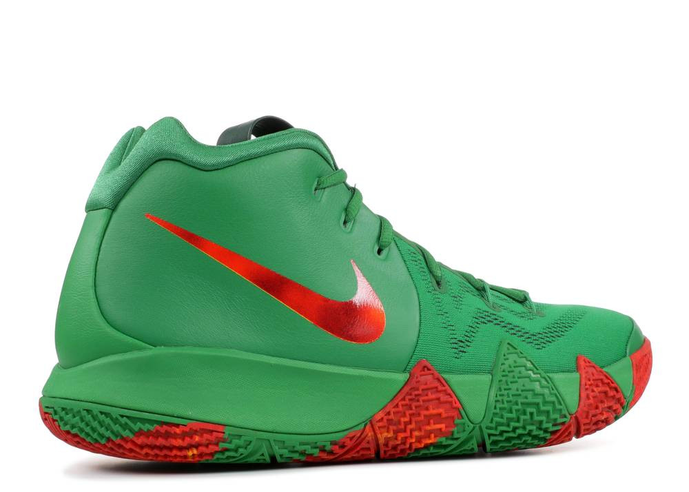 Kyrie 4 green and red clearance