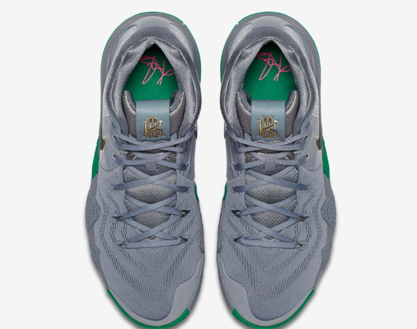 Nike kyrie 4 argent new arrivals