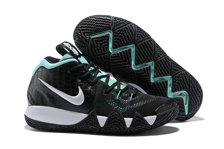 Nike kyrie 4 black metallic silver online