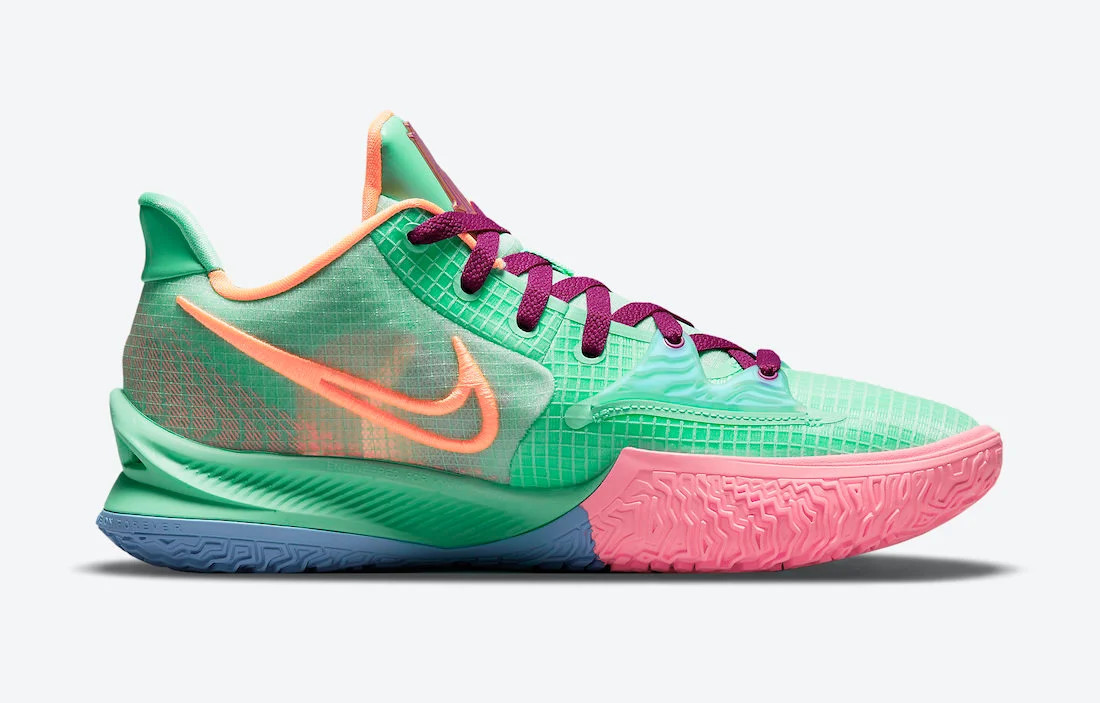 300 nike air huarache run ultra white black white Nike Kyrie 4 GaleriahitShops Nike Zoom Kyrie 4 Low Keep Sue Fresh Green Glow Red Plum Metallic Gold Atomic Orange CZ0105