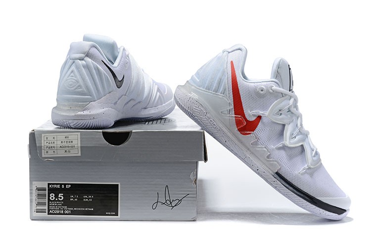 nike kyrie 5 ao2918 100 white black