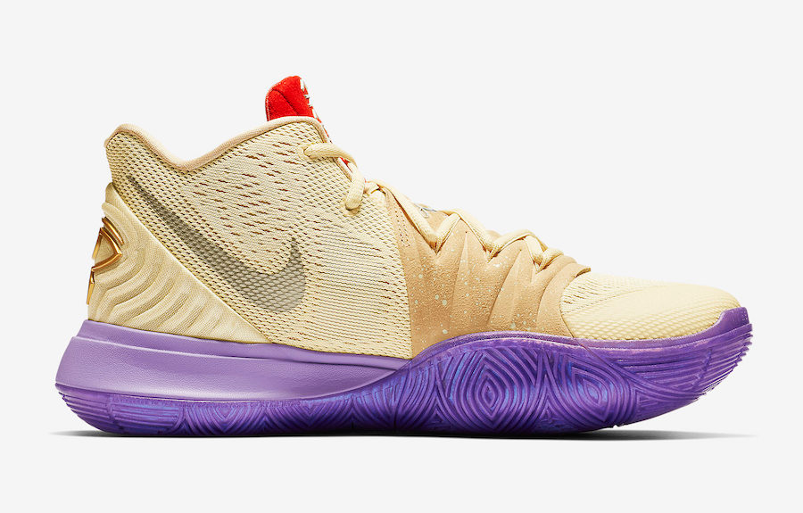 Nike Kyrie 5 Color CL9961 Concepts x Nike Zoom Kyrie 5 EP Ikhet Purple Gold Red Multi 900 StclaircomoShops nike vapor max midnight navy blue jeans pants sale