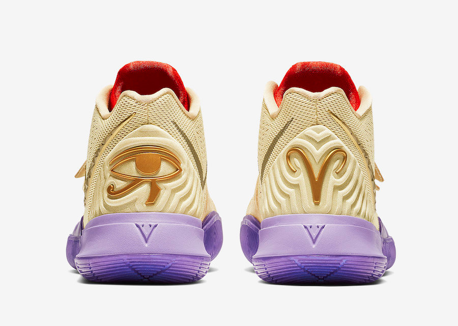 Purple and gold kyrie 5 discount