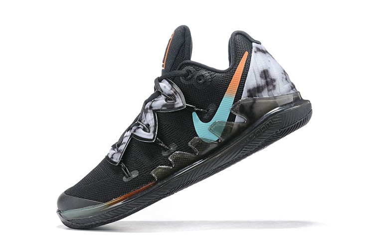 Kyrie 5 black blue orange Clearance