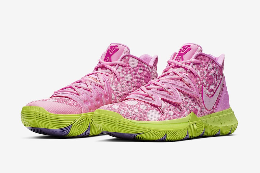 SpongeBob SquarePants x Nike Kyrie 5 Patrick Star Lotus Pink
