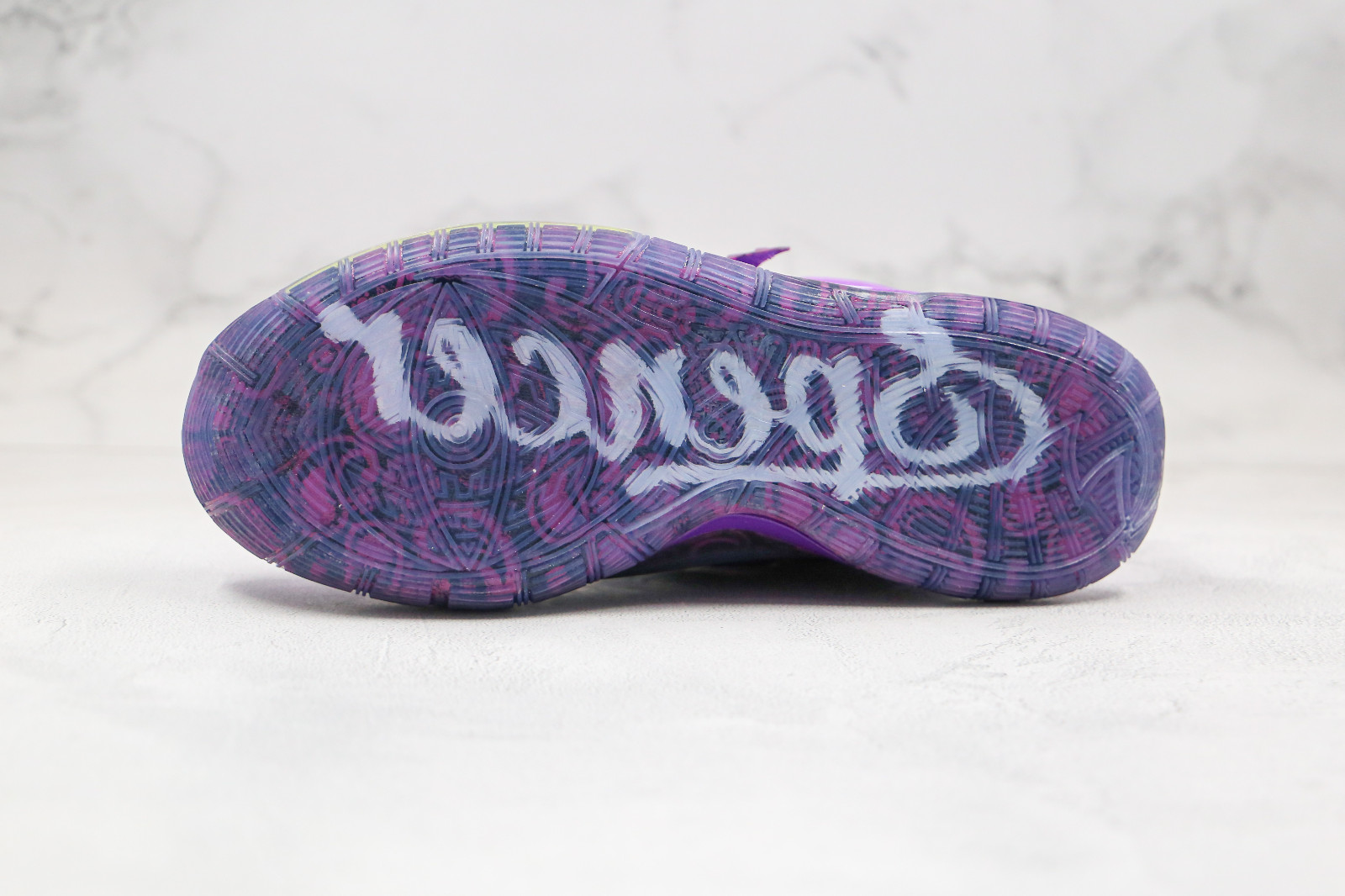Kyrie 6 top purple bottom
