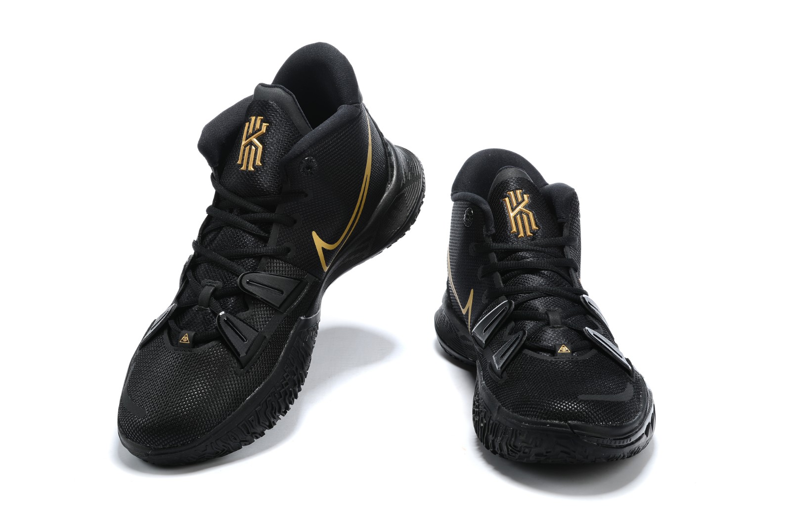 Black Gold Basketball Shoes CQ9327 