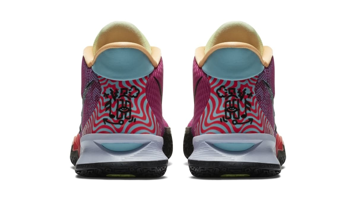 Nike Zoom Kyrie 7 Hendrix Active Fuchsia Black Ghost Purple DC0588