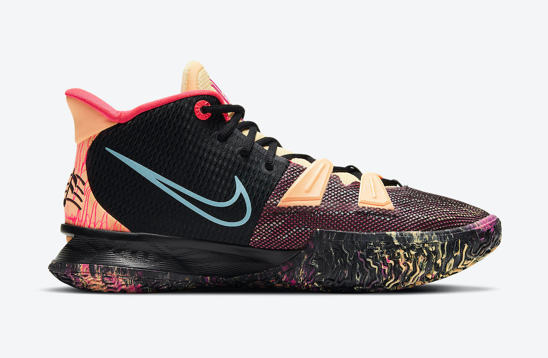 Kyrie black and orange 2025