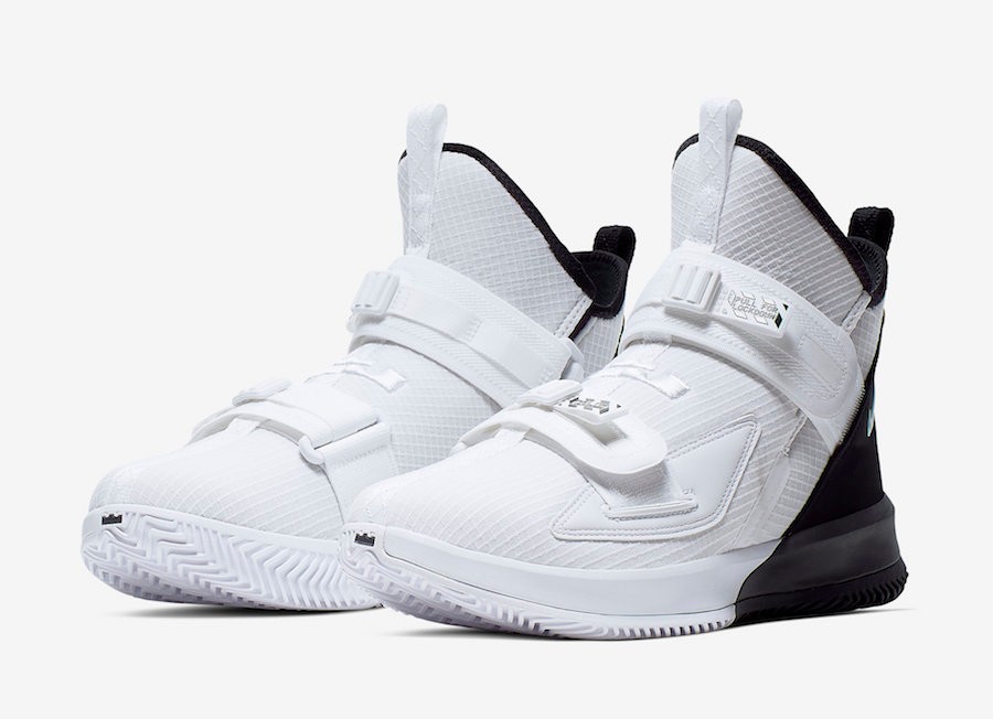 Nike LeBron Soldier 13 White Black 