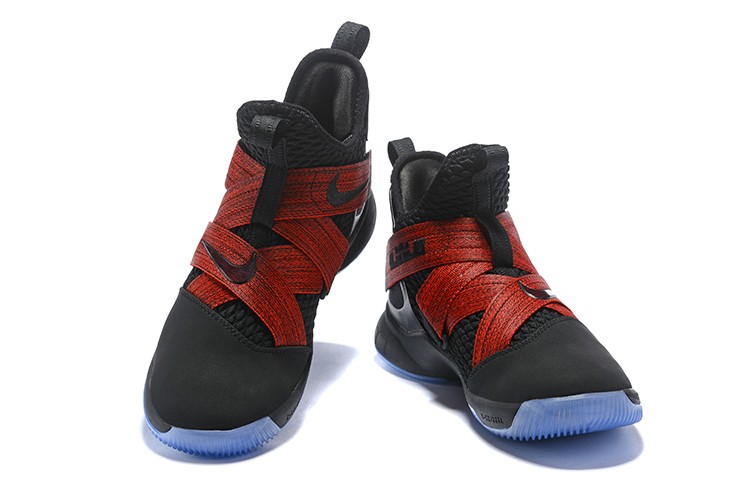 Lebron soldier 12 red straps clearance