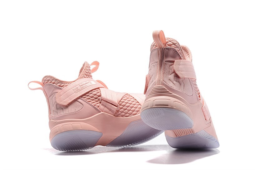 Lebron soldier hot sale 12 pink