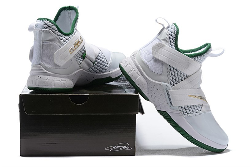 Lebron soldier 12 white green deals